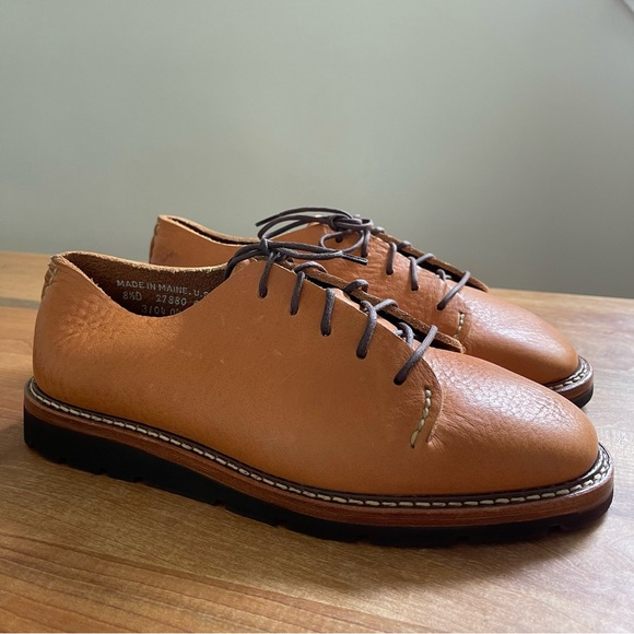 Rancourt Other - NWOB Rancourt Mens "Otto" Brown Leather Lace-Up Shoes Size 8.5 Unworn Dust Bags